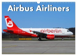 Cover-Bild zum Titel 'Airbus Airliners (Wandkalender 2026 DIN A3 quer), CALVENDO Monatskalender' von 'Arie Wubben'