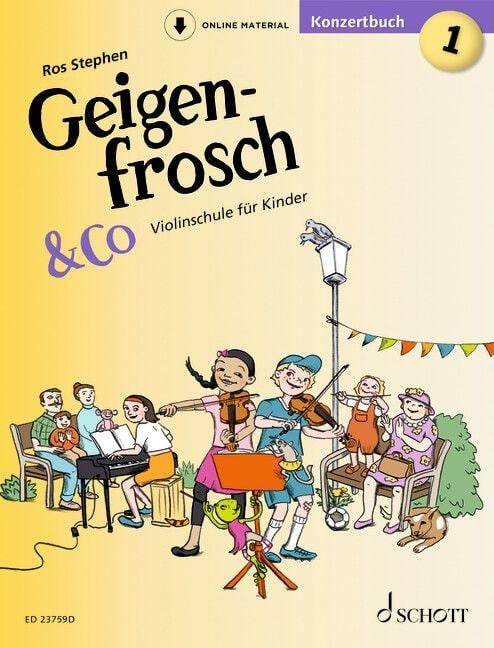 Geigenfrosch & Co: Konzertbuch 1 - Ros Stephen