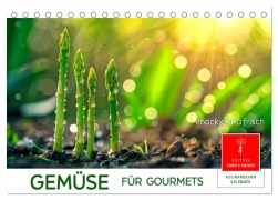 Cover-Bild zum Titel 'Gemüse für Gourmets (Tischkalender 2026 DIN A5 quer), CALVENDO Monatskalender' von 'Peter Roder'