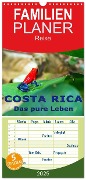 Familienplaner 2025 - Costa Rica - das pure Leben mit 5 Spalten (Wandkalender, 21 x 45 cm) CALVENDO - Berlin Schön