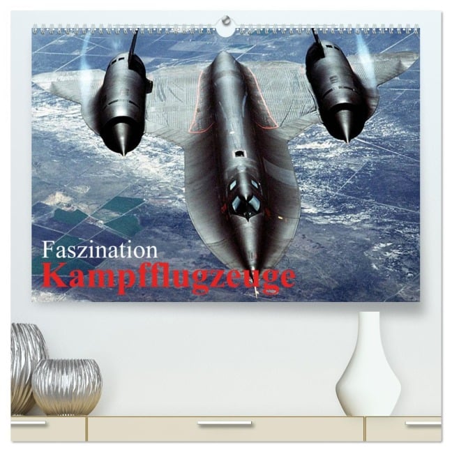 Faszination Kampfflugzeuge (hochwertiger Premium Wandkalender 2025 DIN A2 quer), Kunstdruck in Hochglanz - Elisabeth Stanzer