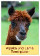 Cover-Bild zum Titel 'Alpaka und Lama Terminplaner (Wandkalender 2026 DIN A3 hoch), CALVENDO Monatskalender' von 'Kattobello Kattobello'