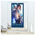 Gentle Anime Warriors (hochwertiger Premium Wandkalender 2025 DIN A2 hoch), Kunstdruck in Hochglanz - Kerstin Waurick