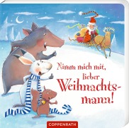 Cover-Bild zum Titel 'Nimm mich mit, lieber Weihnachtsmann' von 'Friederun Reichenstetter'