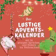 Cover-Bild zum Titel 'Der lustige Adventskalender' von 'Bibi Hübsch'