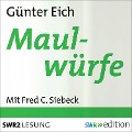 Cover-Bild zum Titel 'Maulwürfe' von 'Günter Eich'