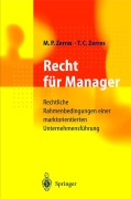 Cover-Bild zum Titel 'Recht für Manager' von 'Thomas C. Zerres, Michael P. Zerres'