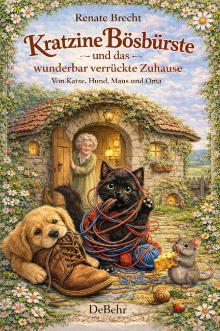 Kratzine Bösbürste und das wunderbar verrückte Zuhause - Von Katze, Hund, Maus und Oma - Renate Brecht