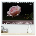 Zarte Schönheiten - Rosen (hochwertiger Premium Wandkalender 2025 DIN A2 quer), Kunstdruck in Hochglanz - Bianca Schumann