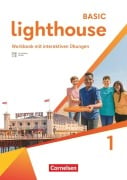 Cover-Bild zum Titel 'Lighthouse Band 1: 5. Schuljahr - Basic Edition - Workbook mit interaktiven Übungen mit Audios, Erklärfilmen und Lösungen' von 'Gwen Berwick, Sydney Thorne'