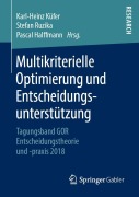 Cover-Bild zum Titel 'Multikriterielle Optimierung und Entscheidungsunterstützung' von ''