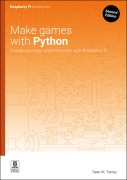 Cover-Bild zum Titel 'Make games with Python' von 'Sean M. Tracey'