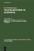 Cover-Bild zum Titel 'Hosenteufel. Fluchteufel. Eheteufel. Himmel und Helle. Teufels Tyranney' von 'Andreas Musculus'