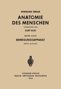 Cover-Bild zum Titel 'Bewegungsapparat' von 'Hermann Braus, Curt Elze'