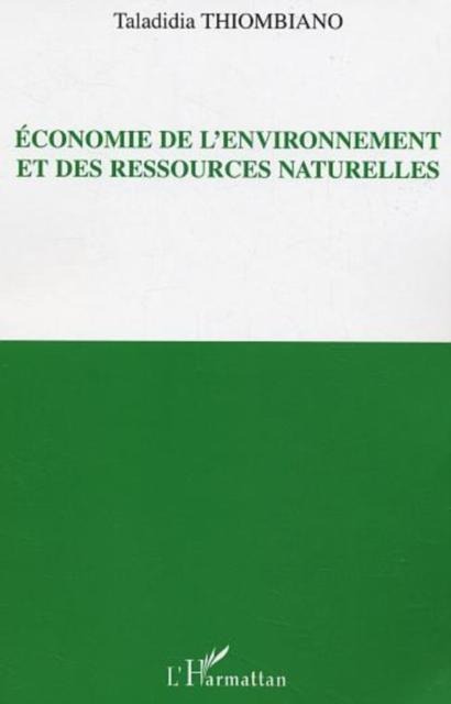 economie de l'environnement etdes resso - Thiombiano Taladidia