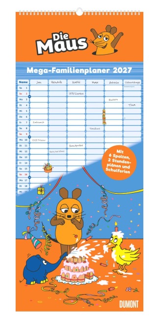 Die Maus Megaplaner 2027 - 