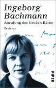 Cover-Bild zum Titel 'Anrufung des Großen Bären' von 'Ingeborg Bachmann'