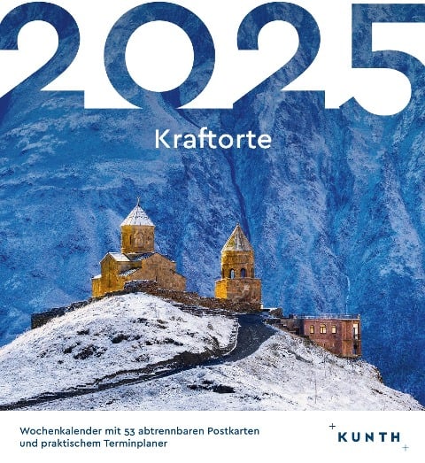 Kraftorte - KUNTH Postkartenkalender 2025 - 