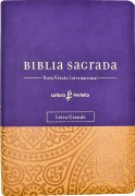 Cover-Bild zum Titel 'Bíblia NVI, Couro Soft, Roxo e Amarelo, Letra Grande, Com Espaço para Anotações' von ''