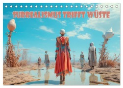 Cover-Bild zum Titel 'Surrealismus trifft Wüste (Tischkalender 2026 DIN A5 quer), CALVENDO Monatskalender' von 'Liselotte Brunner-Klaus'