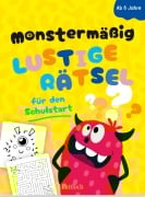 Cover-Bild zum Titel 'Monstermäßig lustige Rätsel für den Schulstart' von ''