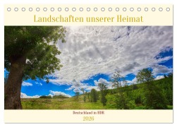 Cover-Bild zum Titel 'Landschaften unserer Heimat (Tischkalender 2026 DIN A5 quer), CALVENDO Monatskalender' von 'Clemens Stenner'