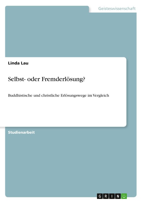 Selbst- oder Fremderlösung? - Linda Lau