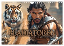 Cover-Bild zum Titel 'Gladiatoren - ein Leben für den Kampf (Wandkalender 2026 DIN A4 quer), CALVENDO Monatskalender' von 'Renate Utz'
