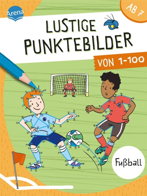 Lustige Punktebilder von 1-100. Fußball - Silke Reimers