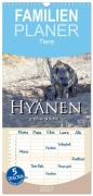 Cover-Bild zum Titel 'Familienplaner 2027 - Hyänen - groß und klein mit 5 Spalten (Wandkalender, 21 x 45 cm) CALVENDO' von 'Robert Styppa'