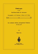 Cover-Bild zum Titel 'Zum Weltweiten Auftreten Erdmagnetischer Pulsationen vom Typ PC 4' von 'V. Zürn'