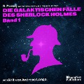 Cover-Bild zum Titel 'Die galaktischen Fälle des Sherlock Holmes (Band 1)' von 'Arthur Conan Doyle, S. Pomej'
