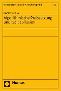 Cover-Bild zum Titel 'Algorithmische Preissetzung und tacit collusion' von 'Martin Sternberg'