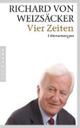 Cover-Bild zum Titel 'Vier Zeiten' von 'Richard von Weizsäcker'