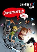 Cover-Bild zum Titel 'Die drei ??? Kids, Diamantenraub (drei Fragezeichen)' von 'Boris Pfeiffer'