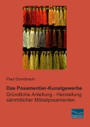 Cover-Bild zum Titel 'Das Posamentier-Kunstgewerbe' von 'Paul Dornbrach'