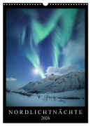 Cover-Bild zum Titel 'Nordlichtnächte (Wandkalender 2026 DIN A3 hoch), CALVENDO Monatskalender' von 'Sebastian Worm'
