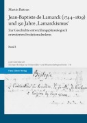 Cover-Bild zum Titel 'Jean-Baptiste de Lamarck (1744-1829) und 150 Jahre 'Lamarckismus'' von 'Martin Battran'