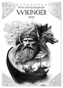Cover-Bild zum Titel 'Welt und Mythologie der Wikinger (Tischkalender 2027 DIN A5 hoch), CALVENDO Monatskalender' von 'Anja Frost'