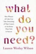 Cover-Bild zum Titel 'What Do You Need?' von 'Lauren Wesley Wilson'