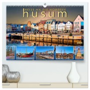 Cover-Bild zum Titel 'Reise an die Nordsee - Husum (hochwertiger Premium Wandkalender 2026 DIN A2 quer), Kunstdruck in Hochglanz' von 'Peter Roder'