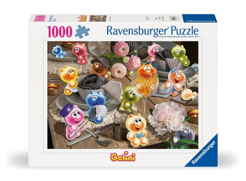 Erwachsenenpuzzle 1000 Teile - Gelini decken den Tisch - 