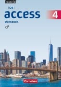 Cover-Bild zum Titel 'English G Access G9 Band 4 Ausgabe 2019: Workbook mit Audios online' von ''