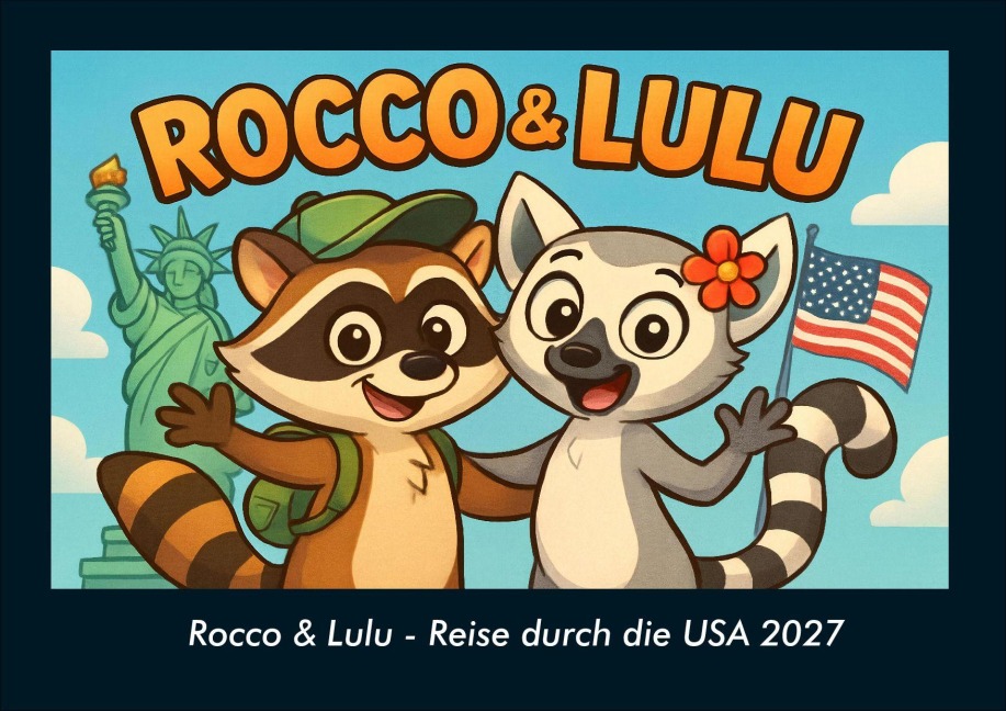 Rocco & Lulu - Reise durch die USA 2027 Fotokalender DIN A4 - Tobias Schmitt, Kevin Heber