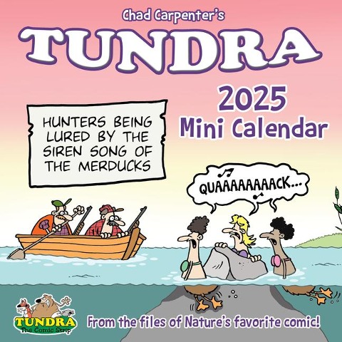 Tundra 2025 7 X 7 Mini Wall Calendar - 