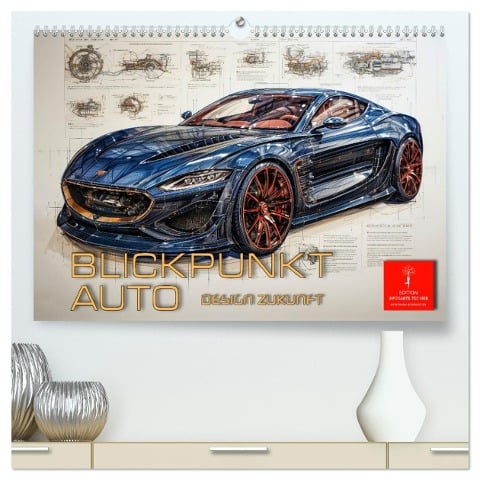 Blickpunkt Auto Design Zukunft (hochwertiger Premium Wandkalender 2025 DIN A2 quer), Kunstdruck in Hochglanz - Peter Roder