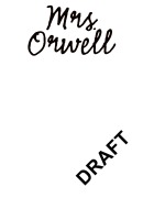 Cover-Bild zum Titel 'Mrs. Orwell' von 'Andrea Chalupa'