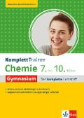 Cover-Bild zum Titel 'Klett KomplettTrainer Gymnasium Chemie 7. - 10. Klasse' von 'Marcel Beyl'
