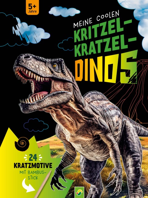 Meine coolen Kritzel-Kratzel-Dinos - Schwager & Steinlein Verlag