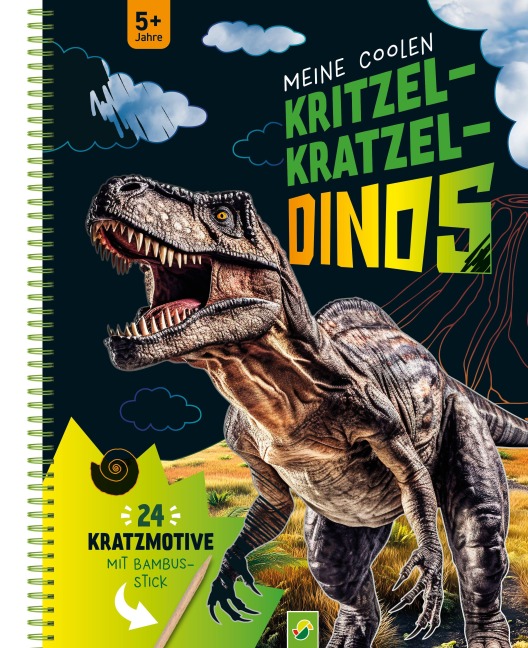 Meine coolen Kritzel-Kratzel-Dinos - Schwager & Steinlein Verlag